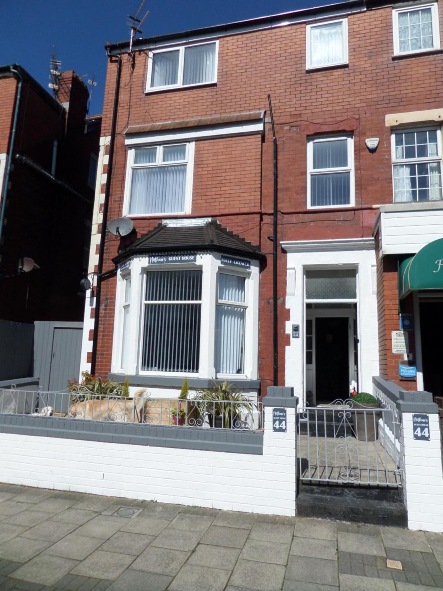 Nathans Guest House Blackpool Exterior foto